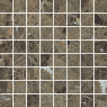 Мозаика Charme Deluxe Floor Project Emperador Mosaico 29.2х29.2 Lux Rett (Italon)