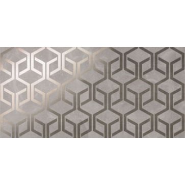 Декор MARVEL PRO Wall Design Grey Fleury Hexagon (Atlas Concorde)