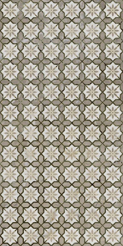 Декор Серенада 2 глянцевый обрезной 600х300 VT\A569\11000R (Kerama Marazzi)