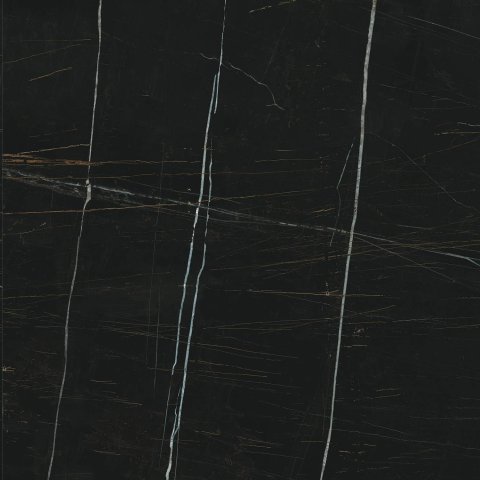 Керамический гранит Греппи черный обрезной лаппатированный SG642122R 600х600 (Kerama Marazzi)