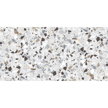 Керамический гранит Terrazzo White 600x1200 NTT99606M матовый (NT Ceramic)