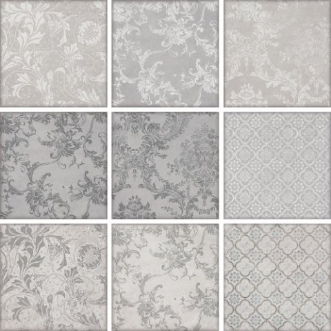 Плитка настенная МАРЧИАНА Микс серый 5266 (Kerama Marazzi)