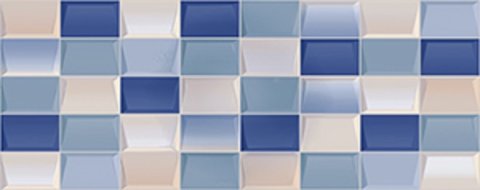 Плитка настенная ELISSA Rev.Mosaico Blu (Керлайф)