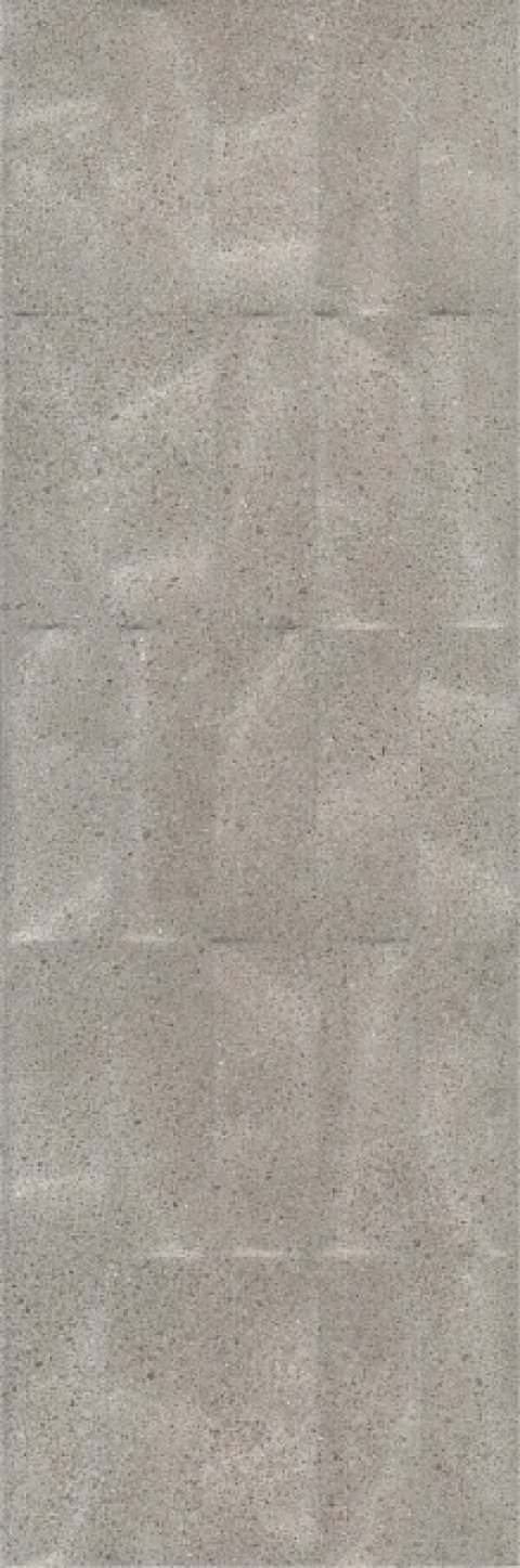 Плитка настенная Безана серый структура обрезной 12152R (Kerama Marazzi)