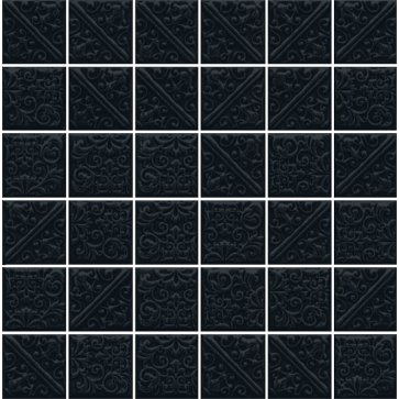 Плитка настенная ЛА-ВИЛЛЕТ черный 21025 (Kerama Marazzi)