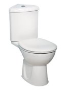 Унитаз-компакт угловой ARKITEKT с сиденьем микролифт 9754B003-7201 (Vitra)