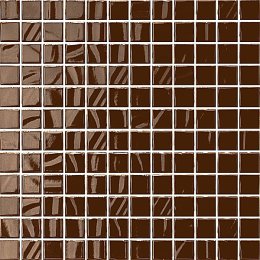 Мозаика в листах ТЕМАРИ темно-коричневый 20046 (KERAMA MARAZZI)