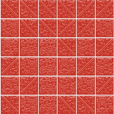 Плитка настенная ЛА-ВИЛЛЕТ красный 21024 (Kerama Marazzi)