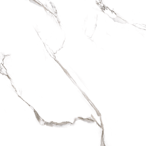 Керамический гранит CLASSIC MARBLE Snow White белоснежный GT-270/g (GRASARO)