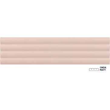 Плитка настенная COSTA NOVA ONDA Pink Stony Matt 50x200 28531 (Equipe)