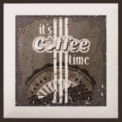 Декор COFFEE TIME Brown C (Monopole Ceramica)