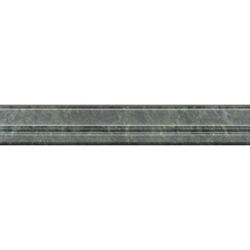 Бордюр Серенада зелёный глянцевый обрезной 300х50 BLC032R (Kerama Marazzi)