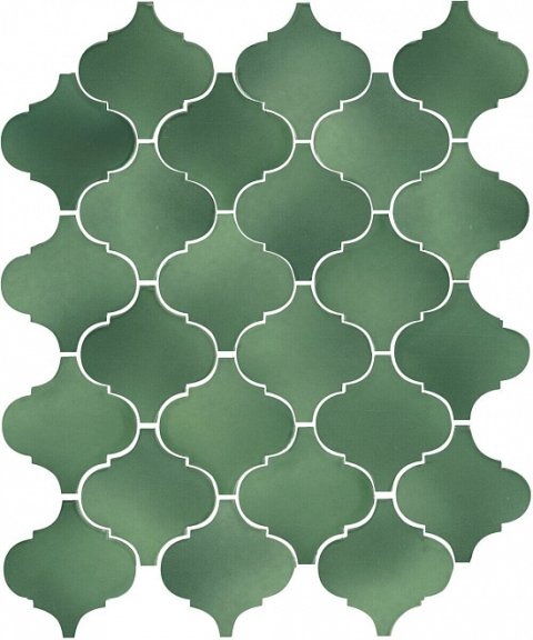 Плитка настенная Арабески Майолика зеленый 65008 (Kerama Marazzi)