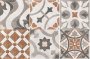 Керамический гранит Carpet пэчворк многоцветный микс CP4A452 (Cersanit)