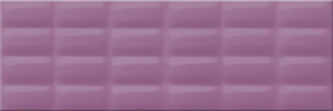 Плитка настенная VIVID COLOURS Violet Glossy Pillow Structure VVD-WTU221 (Mei)