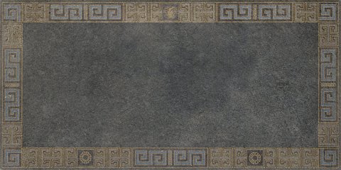 Декор GREEK Cassettone Antracite/Oro 261343 (Versace)