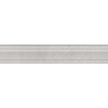 Бордюр багет ДОГАНА Серый Светлый матовый обрезной BLF016R 73x400 (KERAMA MARAZZI)