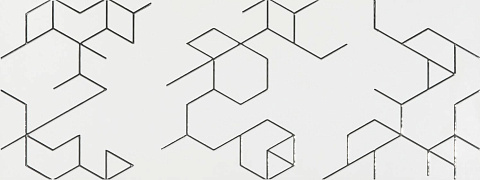 Декор POLYGON Decor Blanco (Sanchis Ceramica)