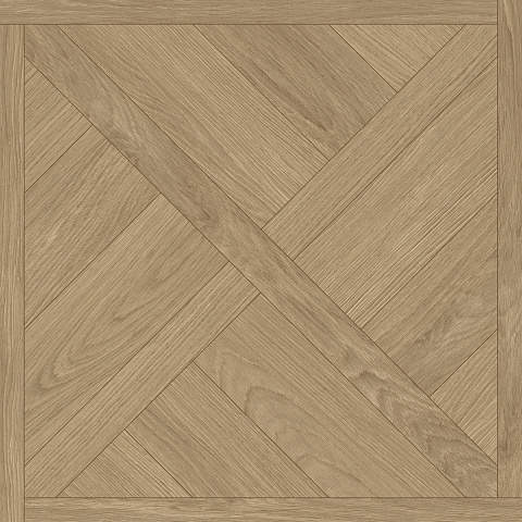 Керамический гранит Паркет Салон орех CR6060G0121R8 595x595 (Ceradim)