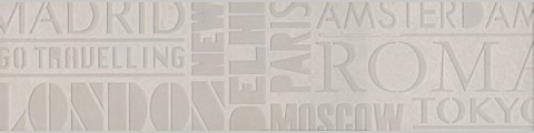 Декор Про Матрикс белый шрифты SBD007\DD3186 (Kerama Marazzi)