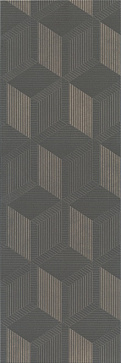 Плитка настенная Морандо серый темный обрезной 12144R (Kerama Marazzi)