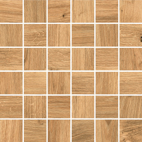 Мозаика Woodhouse коричневый WS6O116 (Cersanit)