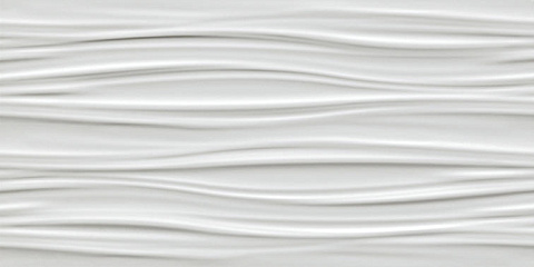 Плитка настенная 3D WALL DESIGN Ribbon White Matt 8SBW (Atlas Сoncorde)
