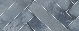 Плитка настенная Талисман Кирпичи Синий / Talisman Bricks Blue 00-00110172 201x505 (Azori)