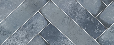 Плитка настенная Талисман Кирпичи Синий / Talisman Bricks Blue 00-00110172 201x505 (Azori)