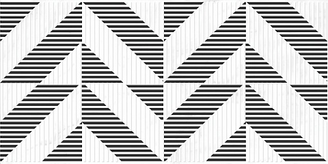 Декор Calacatta Chevron вставка ромбы белый A15925 598x298 (Cersanit)