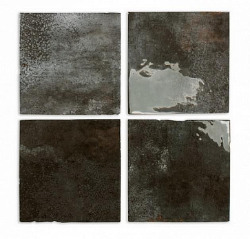 Плитка настенная ENAMEL Square Charcoal 123076 125x125 (DNA Tiles)