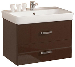 Тумба АМЕРИНА 80 темно-коричневый 1377-1.103 (АКВАТОН)