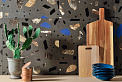 Керамический гранит FIO GHIAIA Maxi Grafite GHX600R 600x600 (FIORANESE Ceramica)