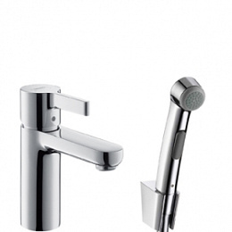 Смеситель для умывальника с гигиеническим душем Metris S 31160 (HANSGROHE)