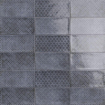 Плитка настенная CAMDEN Decor Azurro PT03069 100x200 (Mainzu Ceramica)