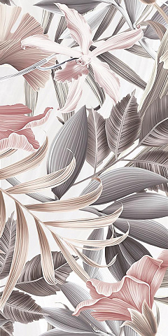 Плитка настенная Acate Flora 1 315x630 (Azori)