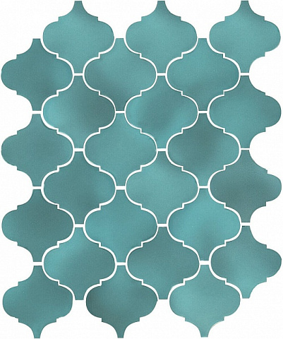 Плитка настенная Арабески Майолика бирюза 65006 (Kerama Marazzi)