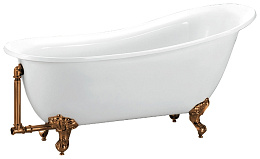 Ванна акриловая овальная BB06-1550-BRN (BelBagno)