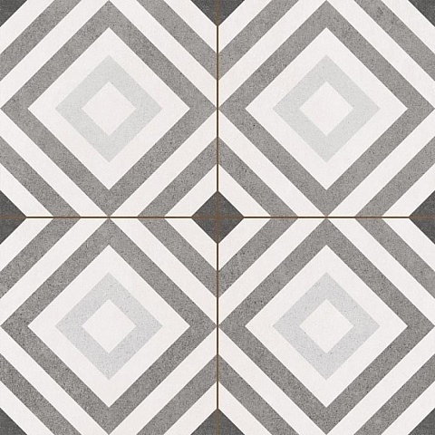 Керамический гранит CHIC William Silver 452x452 (NiceKer)