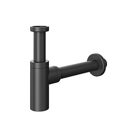 Сифон для умывальника цельнометаллический черный A400BLACK (Kerama Marazzi)