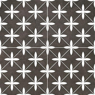 Керамический гранит CHIC Poole Black 452x452 (NiceKer)