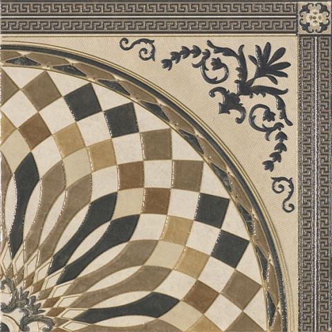 Панно напольное Babylon Roseton Crema (Ape Ceramica)