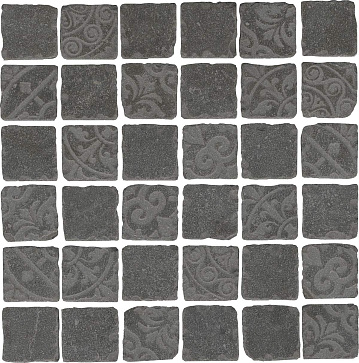 Декор напольный Про Фьюче антрацит мозаичный SBM008\DD6406 (KERAMA MARAZZI)
