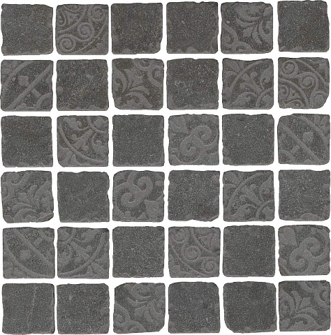Декор напольный Про Фьюче антрацит мозаичный SBM008\DD6406 (KERAMA MARAZZI)