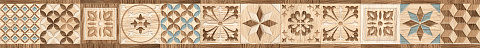 Бордюр COUNTRY WOOD Фриз 2ВБ301 (Golden Tile)