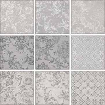 Плитка настенная МАРЧИАНА Микс серый 5266 (Kerama Marazzi)