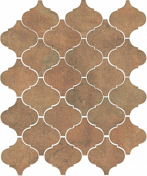 Плитка настенная Арабески котто рыжий 65003 (Kerama Marazzi)