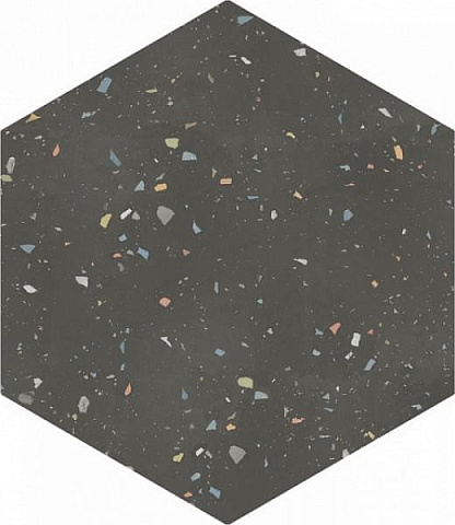 Керамический гранит TERRAZZO Graphite Colours 123386 320x368 (DNA Tiles)
