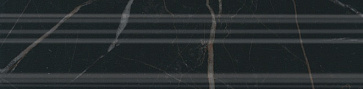 Бордюр Багет Алькала черный BLB039 (KERAMA MARAZZI)
