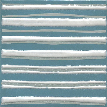 Декор Бахия 3 бирюзовый глянцевый KMD3STA024GN 98x98 (KERAMA MARAZZI)